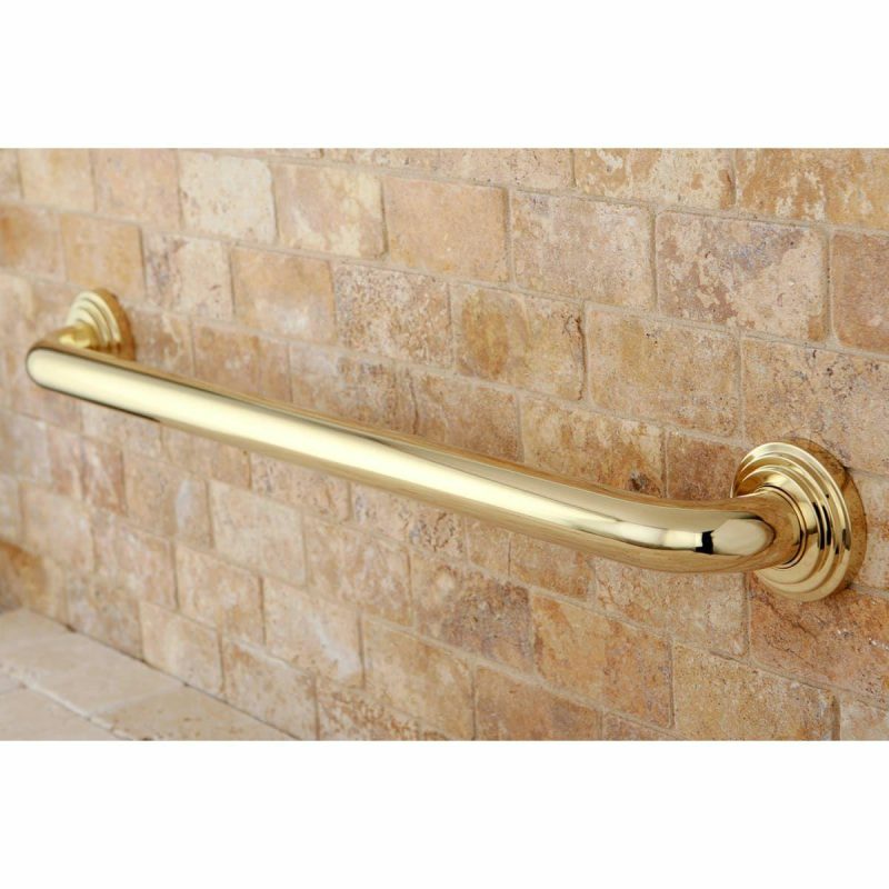 Soap Dishes | 24″ Grab Bar Shower Accessories Olished Brass/Polished Chrom